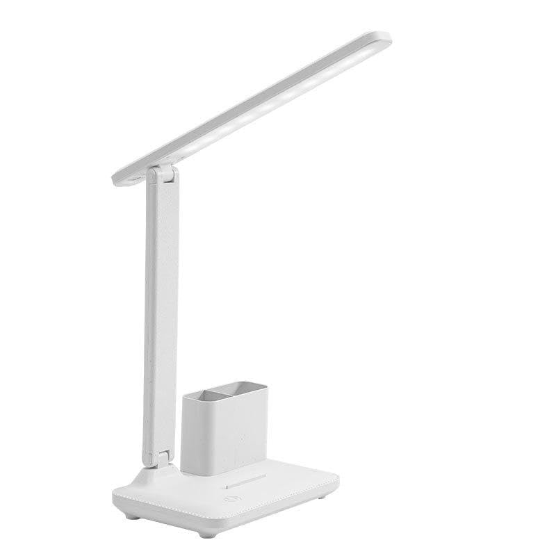 Image of LED Night Light Desk Lamp Eye Protection Lamp Flexible Bedside Table Desk Lamp Reading Desk Light with USB Charging Multi-Function Socket (Adjastable Lamp)