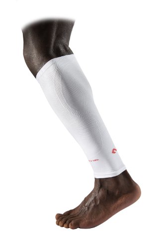 Mc David Active Multisports Pernera compresión, Unisex Adulto, Blanco, L