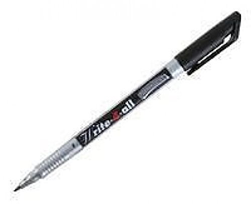 Image of 10 x Stabilo Write-4-All Pen Permanent Black Fine Point