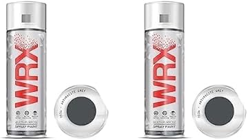 WRX Spray Paint 400 ml - Matt Anthracite Grey 7016 - RAL 7016 Matt Finish (Pack of 2)