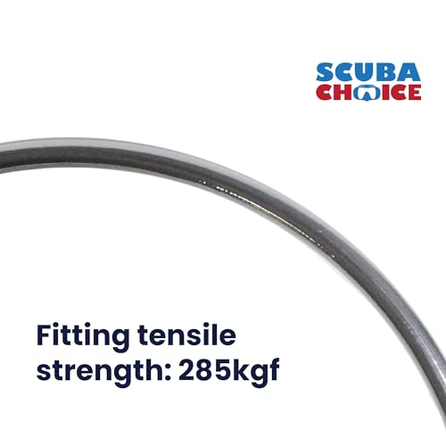 Flexible haute pression Kevlar Schp-08 pour connecter votre manomètre de plongée 33 pouces