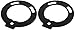 Vision X Lighting 4002388 Black Fog Light Upgrade Bracket for GMC Sierra