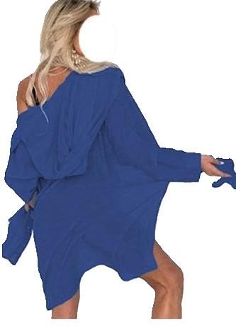 Chemise longue à capuche femme COV0255 : la veste tunique mi-saison idéale