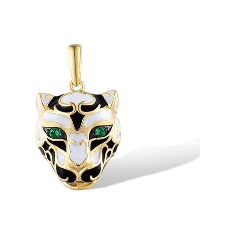 Santuzza 925 Silver Panther Pendant Cover