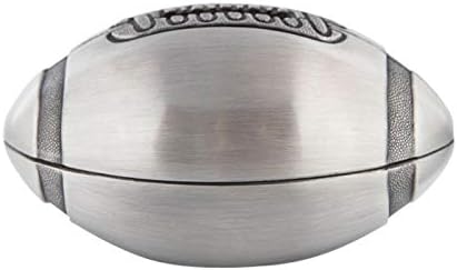 Engraved Metal Money Football Coin Piggy Bank