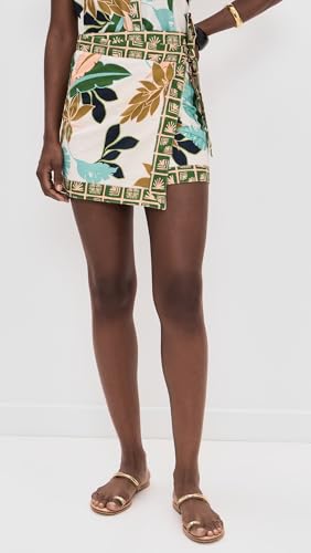 Little Lies Women's Tropical Wrap Skirt2