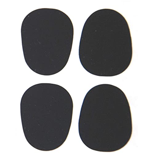 soundman - 8 Coussins d'Embouchure/Pastilles Protège-Bec Soundman® pour Clarinette/Saxophone - Epaisseur: 0,4 mm (Fin) - Couleur: Noir