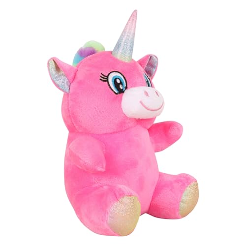 Image of DearJoy Sitting Unicorn | Pink - 28 cm