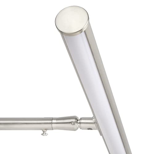 Maxxima 14 In. Led Picture Light W/Brushed Nickel Finish, 200 Lumens, 3000K Warm White, Integrated Led Display Wall Light W/On/Off Switch #TOP6