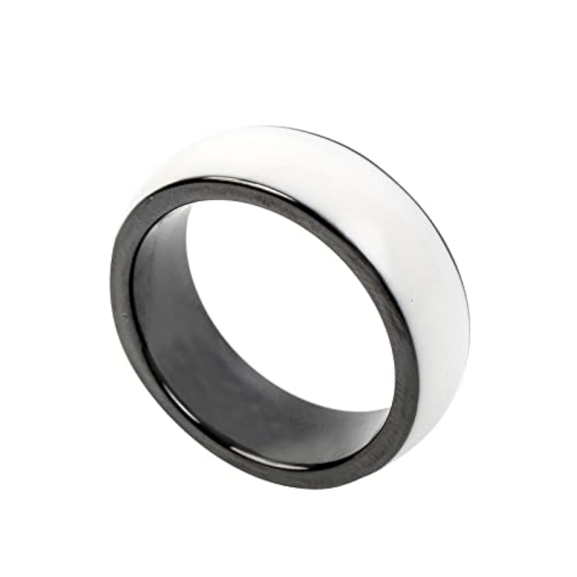 RFID White Ceramics Smart Finger Ring