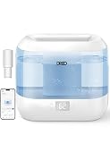 Dreo Smart Humidifiers for Bedroom-Filter Included,Top Fill 4L Humidifier Large Room with 28 dB, 36H Runtime, Touch/APP/Voice Control...