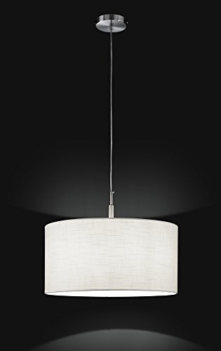 Lampe à suspension Perenz 6168 en chrome brossé pour éliminer les lumières agressives
