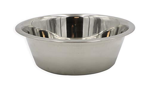 Aimé | Hundenapf und wassernapf hund | Hundenapf Edelstahl | Widerstandsfähig für Wasser und Futter, leicht zu reinigen | Durchmesser 24,5 cm | Kapazität 2,8 L | Futternapf Hund für große Hunde