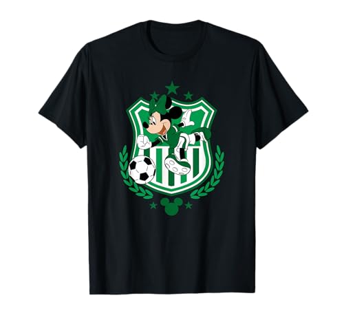 T-shirt foot Minnie Mouse haut de sport vert anti frottement pour enfant
