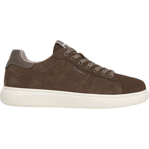 Pepe Jeans Eaton Suede 44 en cuir suédé premium aux finitions soignées
