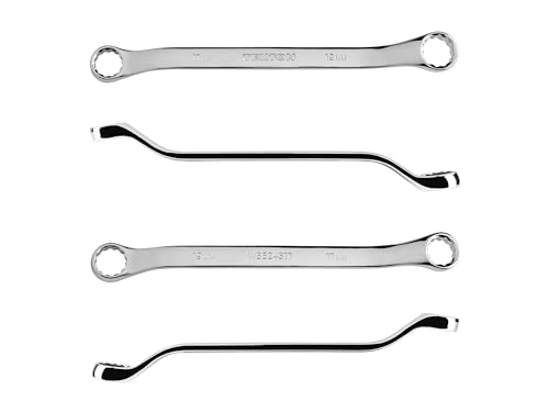 Image of TEKTON 17 x 19 mm 45-Degree Offset Box End Wrench | WBE24317