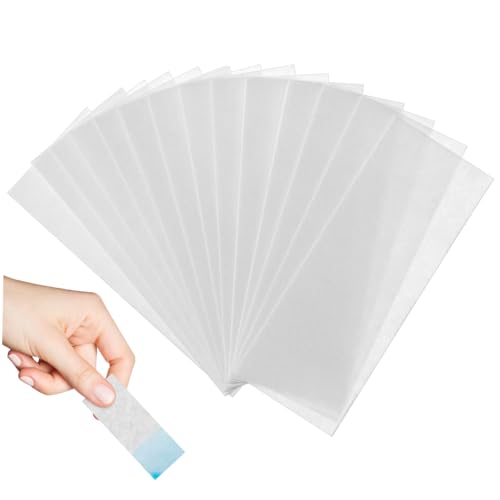 NAMOARLY 200個入り 実験用ろ紙ストリップ 高吸水性化学実験室用ペーパー 顕微鏡観察 色素離に クリーニング用試験紙