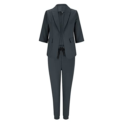 Pantalon tailleur 2 pieces femme fini l'inconfort au bureau en taille XL