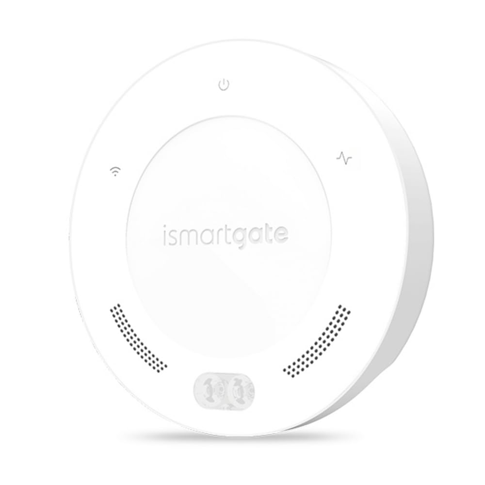 ismartgate Mini Smart Wi-Fi Opener Compatible con Amazon Alexa, Google Home y Samsung SmartThings (versión con Sensor cableado)