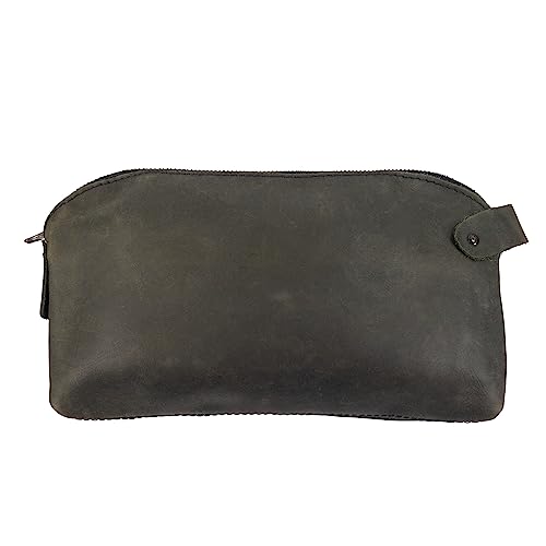 Hide & Drink, Bolsa utilitária grande rústica multiuso para cabos e carregadores, bolsa de viagem, b