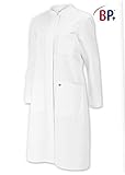 Normale Passform BP 1614-130-21-46n Mantel für Frauen, Langarm, Stehkragen, 205,00 g/m² Reine Baumwolle, weiß ,46n