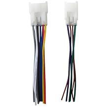 Upgraded 70-1761 Radio Wiring Harness Fits for Select 1987-UP Toyota Vehicles Power + 4 Speaker