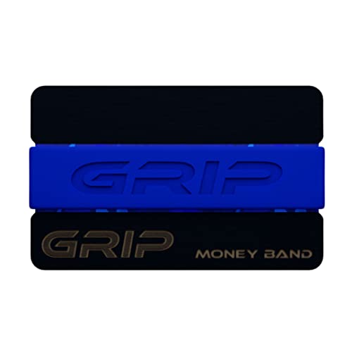 Grip Money Band (1) Dark Blue, Minimalist Wallet, Money Clip Alternative #TOP12