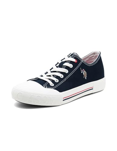 Image of U.S. Polo Assn. Men's Shoe |Drew 2.0|Black Stylish Casual Sneaker