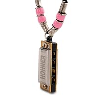 Amazon.co.jp: HOHNER Horner Mini Harmonica Necklace, Pink