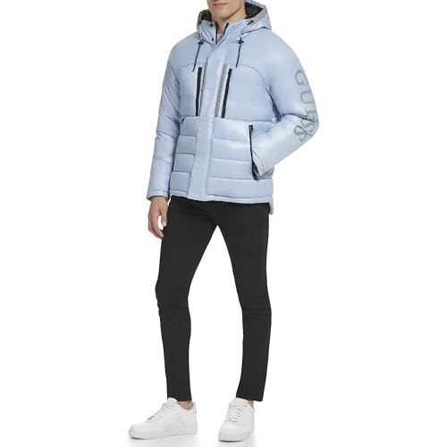 Veste Homme GUESS Puffer Jacket manteau chaud pour le quotidien