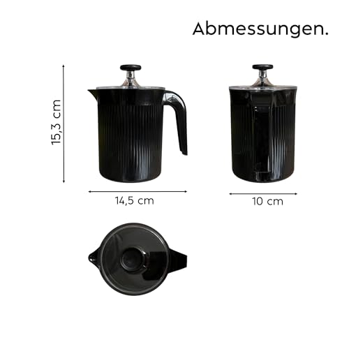 Cremix - Cappuccino milk frother black