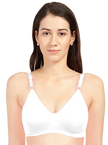 Image of SONARI Olivia Womens Non Padded Tshirt Bra | Wire Free, Adjustable Straps, Hook & Eye Closure, Soft & Stretchable, Cotton Material and Moderate Coverage, Handwash Only