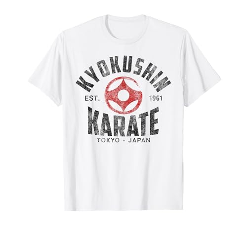 Kyokushin Karate Do Artes Marciales Japón Tokyo Vintage Camiseta