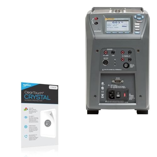 BoxWave Screen Protector Compatible with Fluke Calibration 9144 - ClearTouch Crystal (2-Pack), HD Film Skin - Shields from Scratches