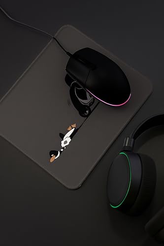 Image of Mouse Pad for Laptop & Desktop | 9x7 Inch Anti-Fray Stitched Edges | Non-Slip Rubber Base | Desk Setup Accessory for Students, Gamers & Professionals (batbro)