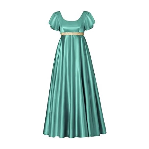 Gothden Vintage Regency High Waist Dress Cover