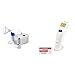 OMRON C102 Total Nebulizzatore 2 in 1 con Doccia Nasale - Kit Apparecchio Aerosol + Gentle Temp 720 Termometro digitale contactless