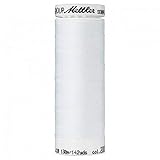 Länge: 130 m Mettler SERAFLEX elastischer Nähfaden 130 m weiß Fb. 2000