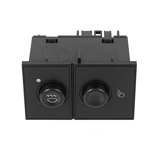 15143597 Cargo And Fog Lamp Switch Replacement For 2003-2007 Gmc Sierra 1500 2500 3500 | Chevrolet Silverado 1500 2500 3500, 2003-2006 Cadillac Escalade Ext, Replace# 1S14820,15076588 #TOP5