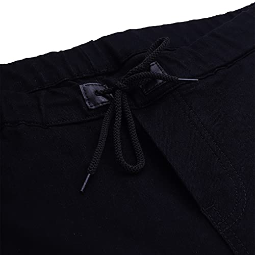 Image of Urbano Fashion Men's Printed Jogger Jeans Slim Fit Stretch