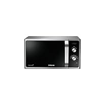 Amazon Produktbild: Samsung MS23F301EASEG Mikrowelle / 23 L / 800 W / Schwarz / Silber / Premium