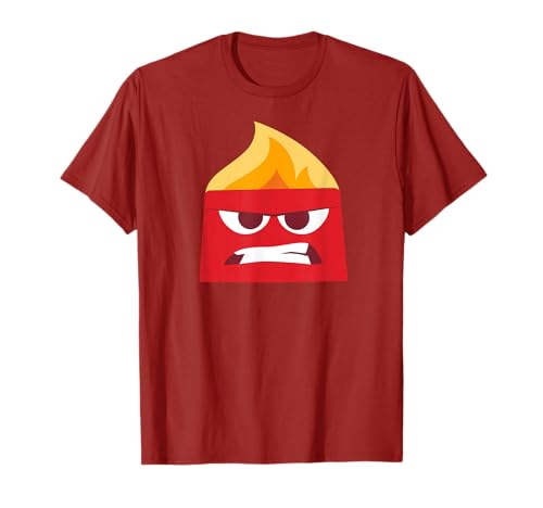 Disney and Pixar’s Inside Out Anger Red Camiseta
