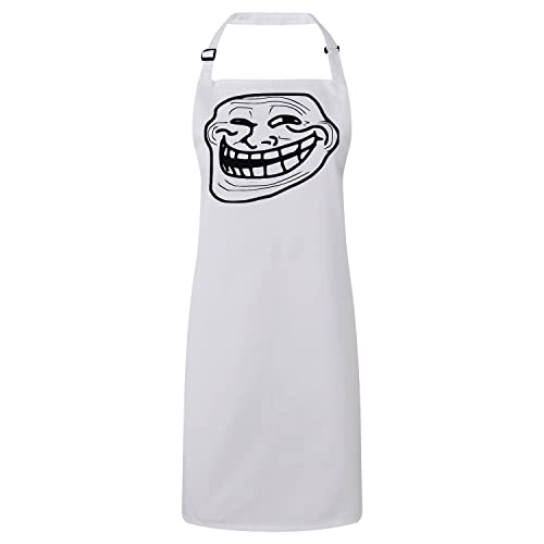 Tablier cuisine Troll Face anti tache pour cuisiner sans salir vos vêtements