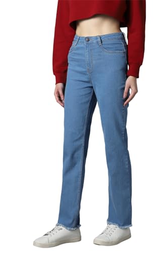 Image of HIGH Star Women's Straight Fit Mid Rise Jeans