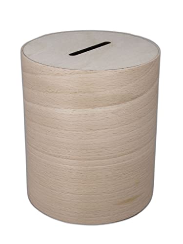 Wooden World – Hucha de Madera en latas