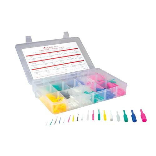 Caplugs SK8 - SK-SH Series - Masking Starter Kit, Miscellaneous Ultrabake Silicone Pull-Plugs,18 Sizes, Product Protection, Masking, Reusable, Protection and Finishing, Temp Resistant