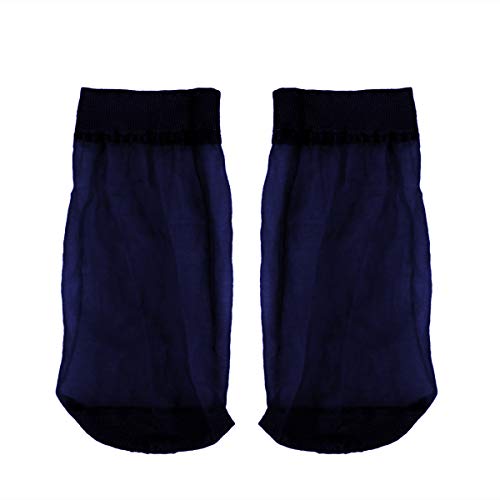 JEATHA 3 Pairs Summer Silk Thin Ankle Sheer Socks Anti-slip Casual Short Over Ankle Socks Stretchy Hosiery for Men Women3