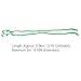 RiToEasysports Kayak Paddle Leash, Stretchable Strap Lanyard Rope, Fishing Pole Rod, Durable and Safe, for Kayaking, Boating, Canoeing, Fishing, Green