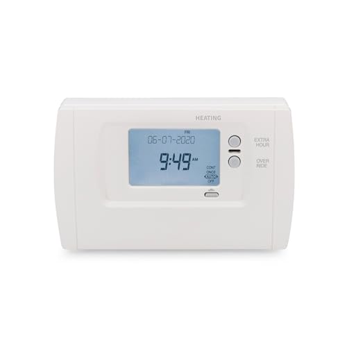 LavaTap Pro Controls 7-Day Heating Timer – Replaces Honeywell Thermostat ST9100C, ST9100A, ST6100, ST7100 – Fits Honeywell 6-Terminal Backplate – 3 On/Off, Boost, Holiday Mode, 230V