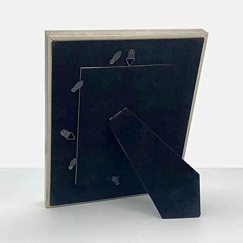 Champagne Mirror Bead Photo Frame 5X7 Mat 4X6-Classic Mirrored Frame With Dotted Border Made Hd Glass Black Velvet Back Panel For Family,Wedding,Festival,Art,Wall,Tabletop,Decoration And Display #TOP5